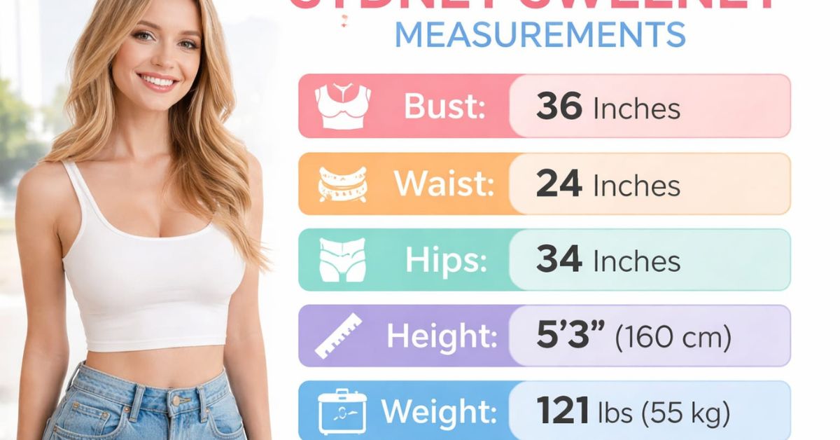 sydney sweeney measurements: Body Stats Revealed